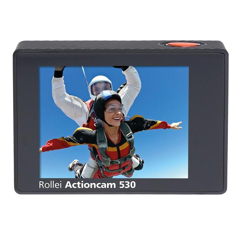 Rollei Actioncam 530 WiFi Action Cam mit 4k Video Auflösung schwarz (2.Wahl)