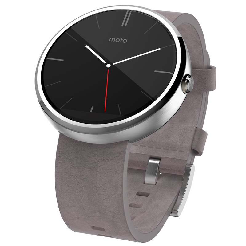 Motorola Moto 360 Smart Watch Light Chrome