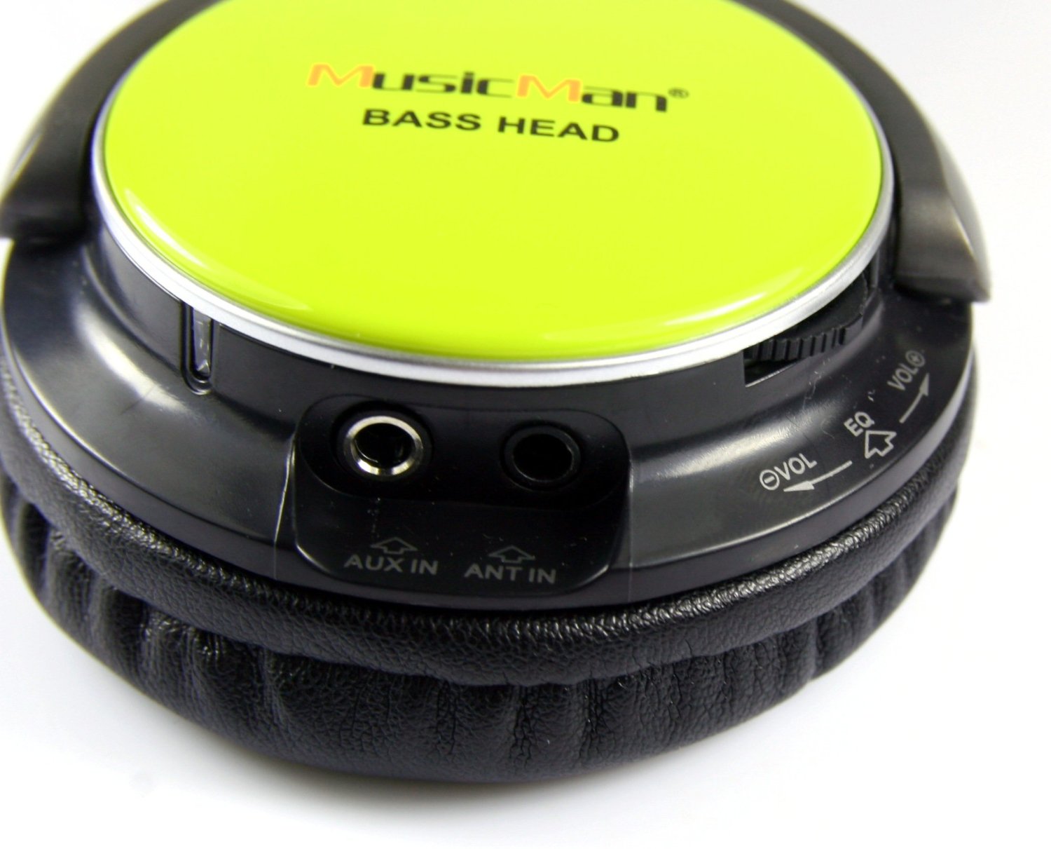 Technaxx MusicMan BassHead Stereo-Kopfhörer grün