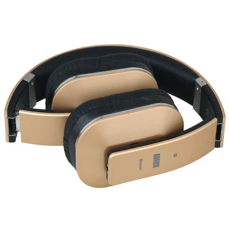 August EP650G Bluetooth NFC Kopfhörer gold