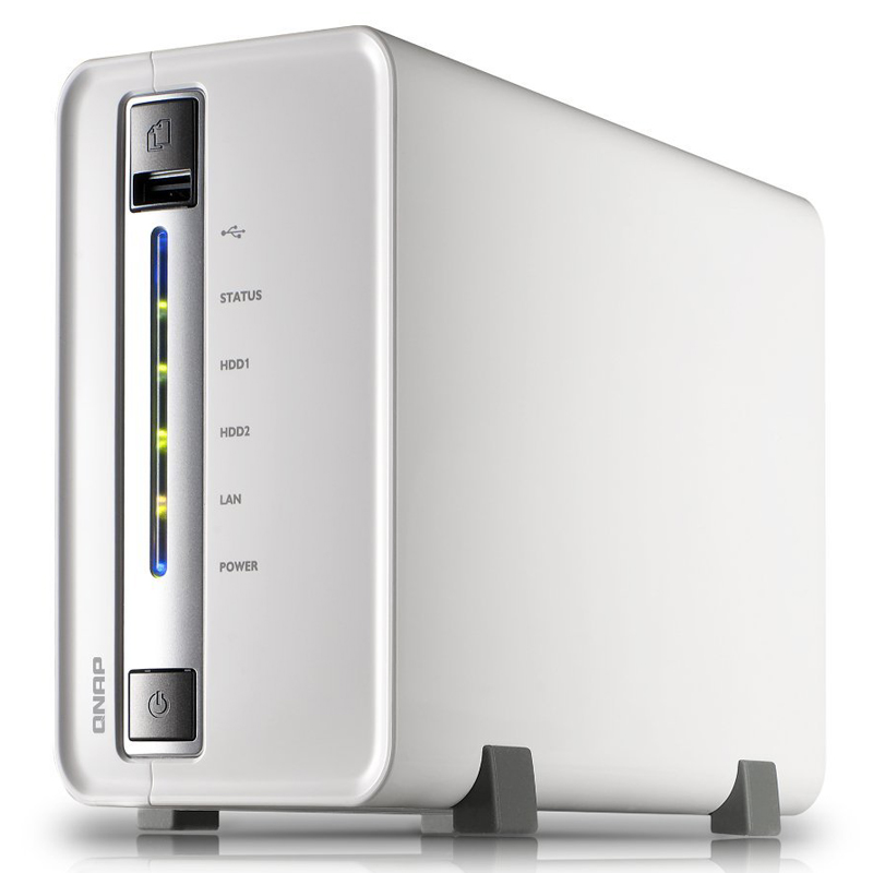 QNAP TS-212E NAS-Gehäuse Gigabit 2-Bay