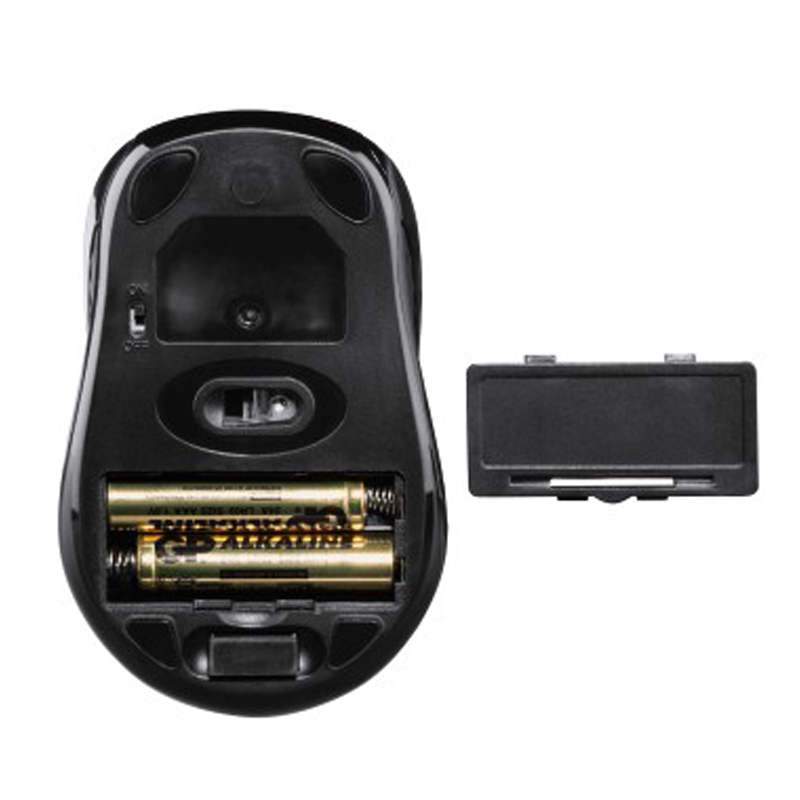 Hama Optische Funkmaus AM-7300 Schwarz/Apfelgrün