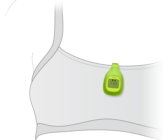 FitBit Zip Fitness-Tracker magenta