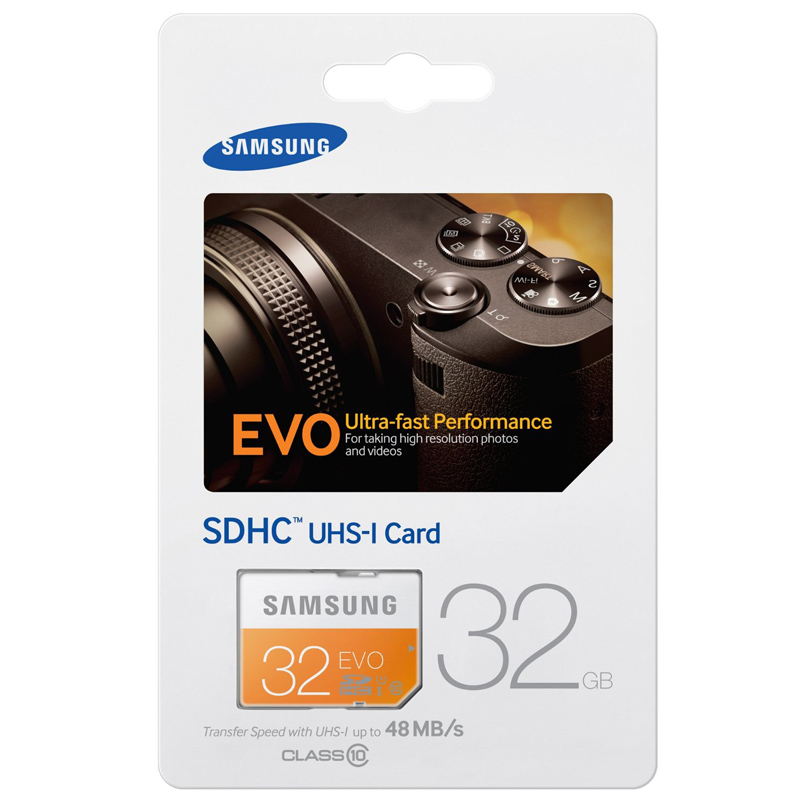 Samsung 32GB SDHC Card Class 10 EVO