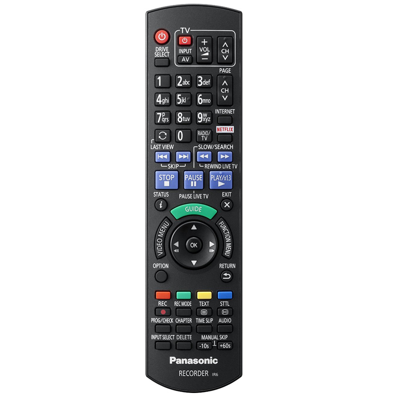 Panasonic DMR-BST 755 EG Blu-ray Recorder silber