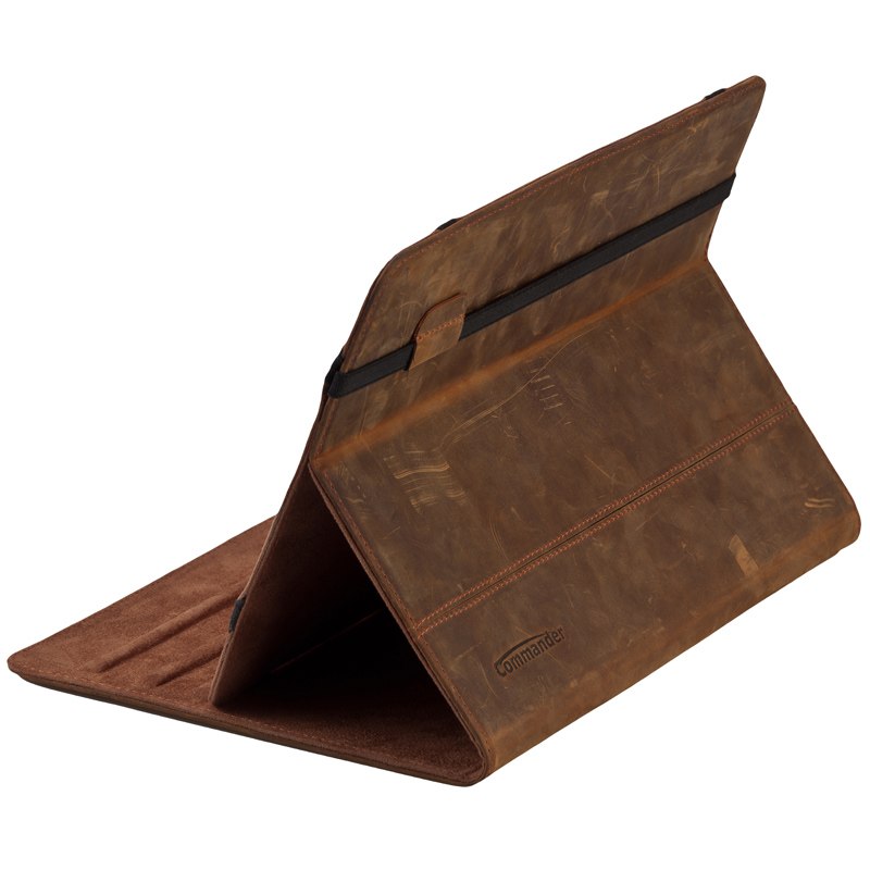 Peter Jäckel Commander Smart Tablet Case Vintage Braun für 8.9