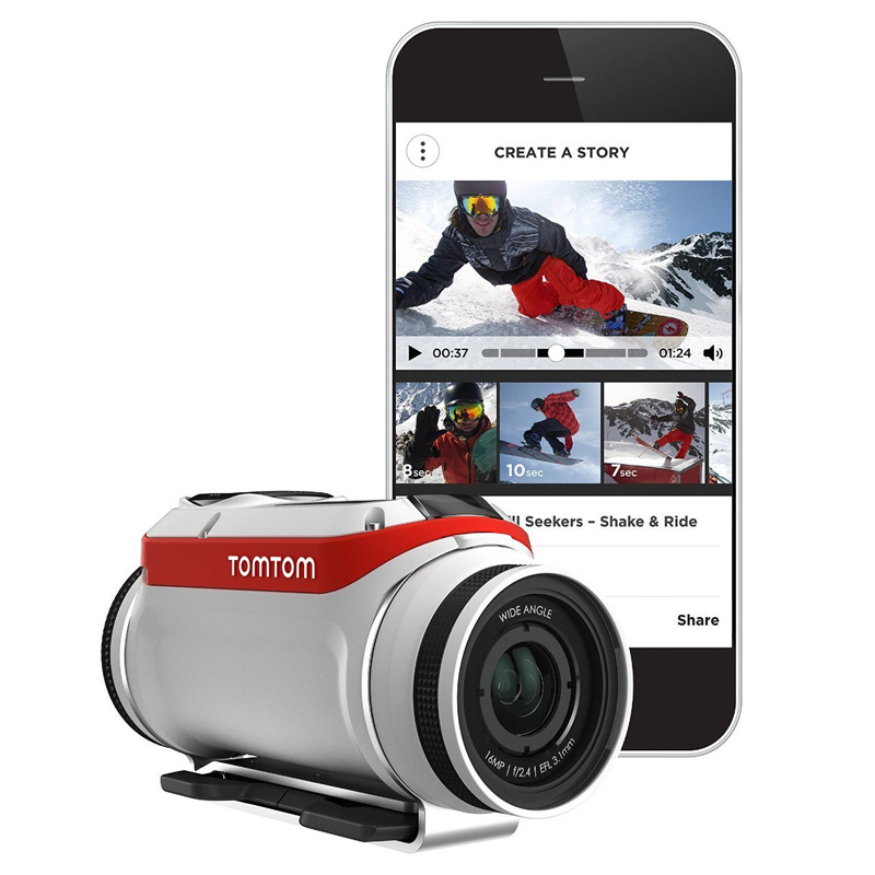 TomTom Bandit Actionkamera weiß Ausstellungsgerät