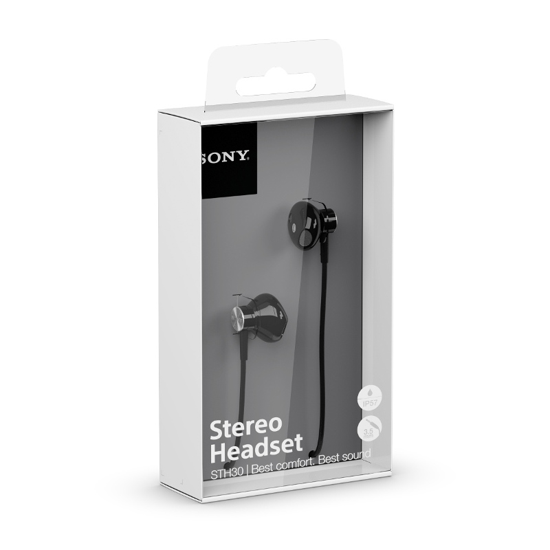 Sony STH30 Stereo Headset pink