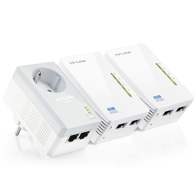 TP-Link TL-WPA4226T KIT WLAN Powerline-Netzwerkadapter 3-er Set