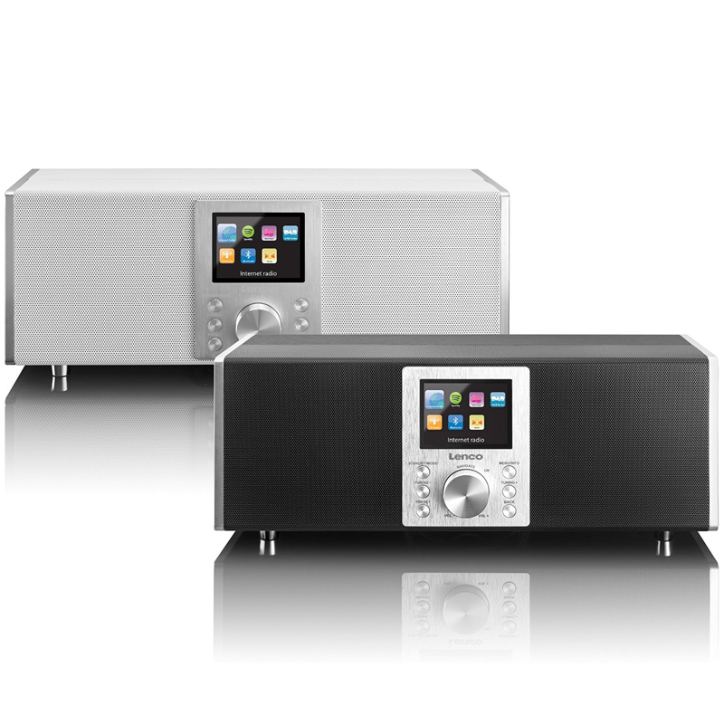 Lenco Concerto DIR-2000 2.1 WiFi Internet Radio schwarz Ausstellungsgerät