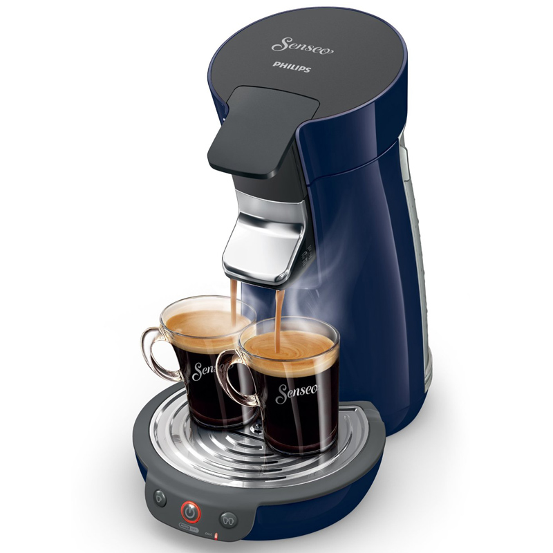 Philips Senseo HD7825/46 Viva Café Kaffeepadmaschine brombeerblau