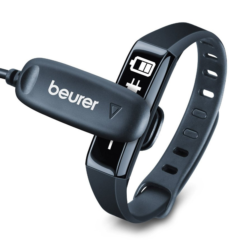Beurer Aktivitätssensor AS 80 Fitness-Armband schwarz