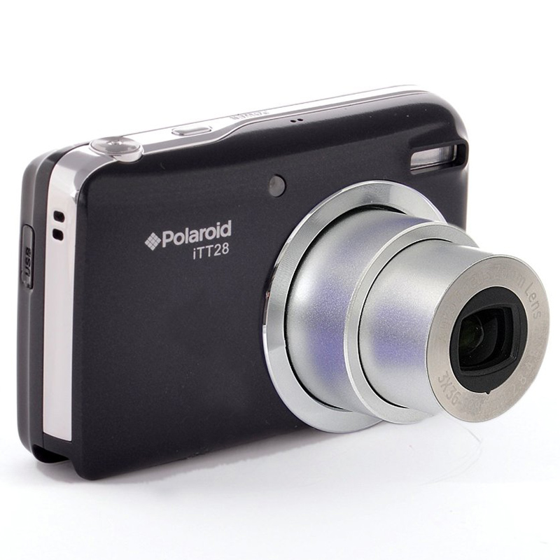 Polaroid 20.1MP ITT28 Digitalkamera schwarz