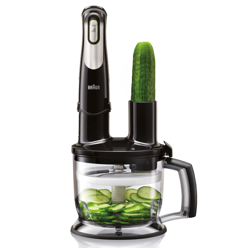 Braun MQ 785 Patisserie und Multiquick 7 Stabmixer (750 Watt) schwarz