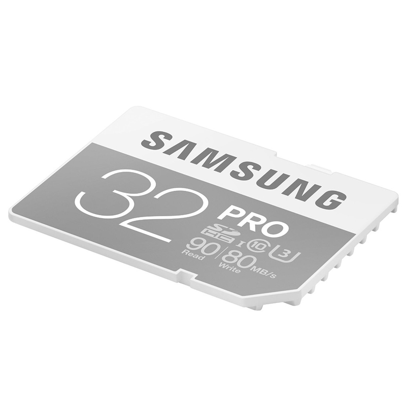 Samsung PRO 32GB SDHC Card 90MB/s UHS-I Grade 3