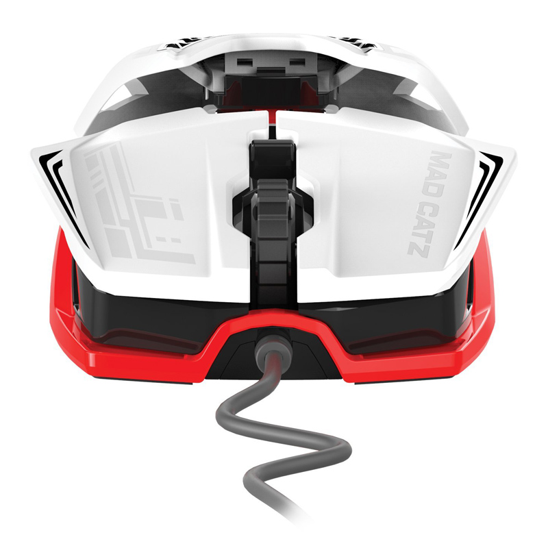Mad Catz R.A.T.1 Maus weiß/rot