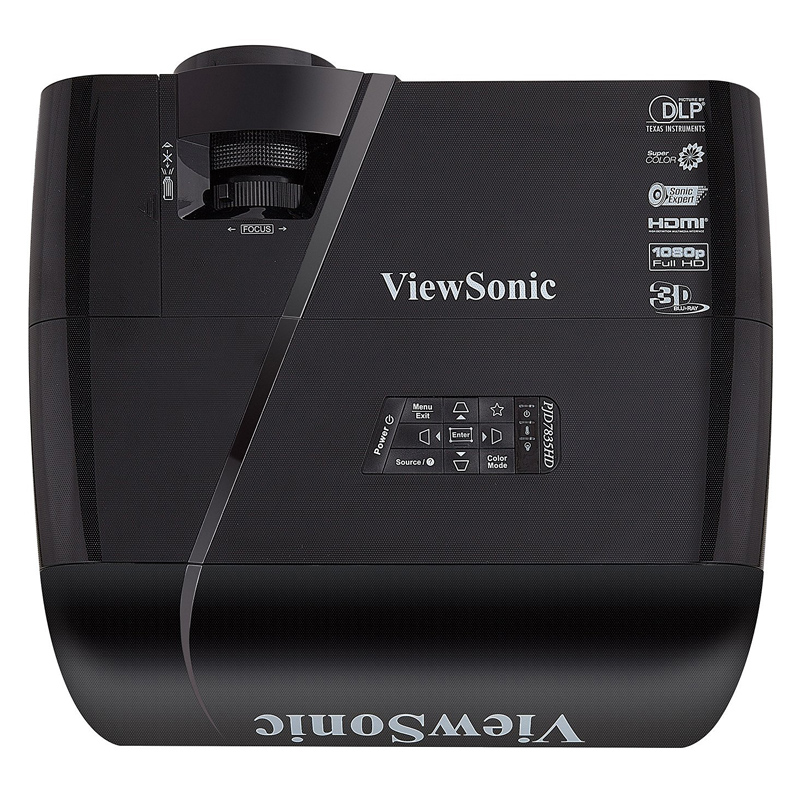 ViewSonic LightStream PJD7835HD DLP-Projektor schwarz Ausstellungsgerät