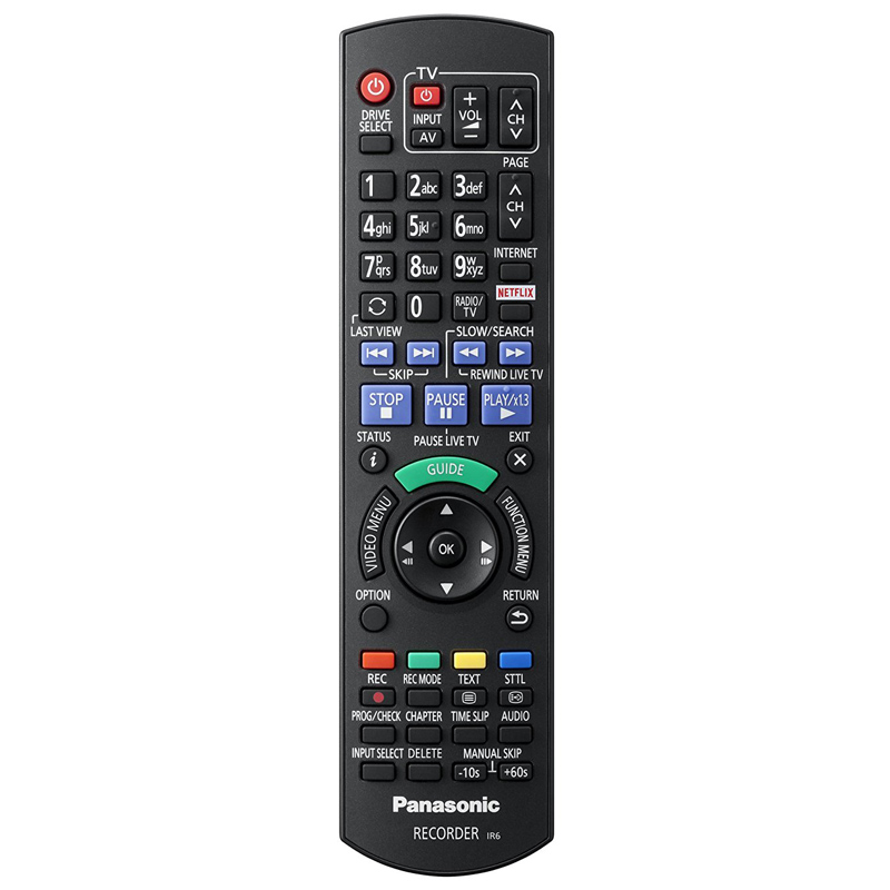 Panasonic DMR-BCT755EG Blu-ray Recorder silber