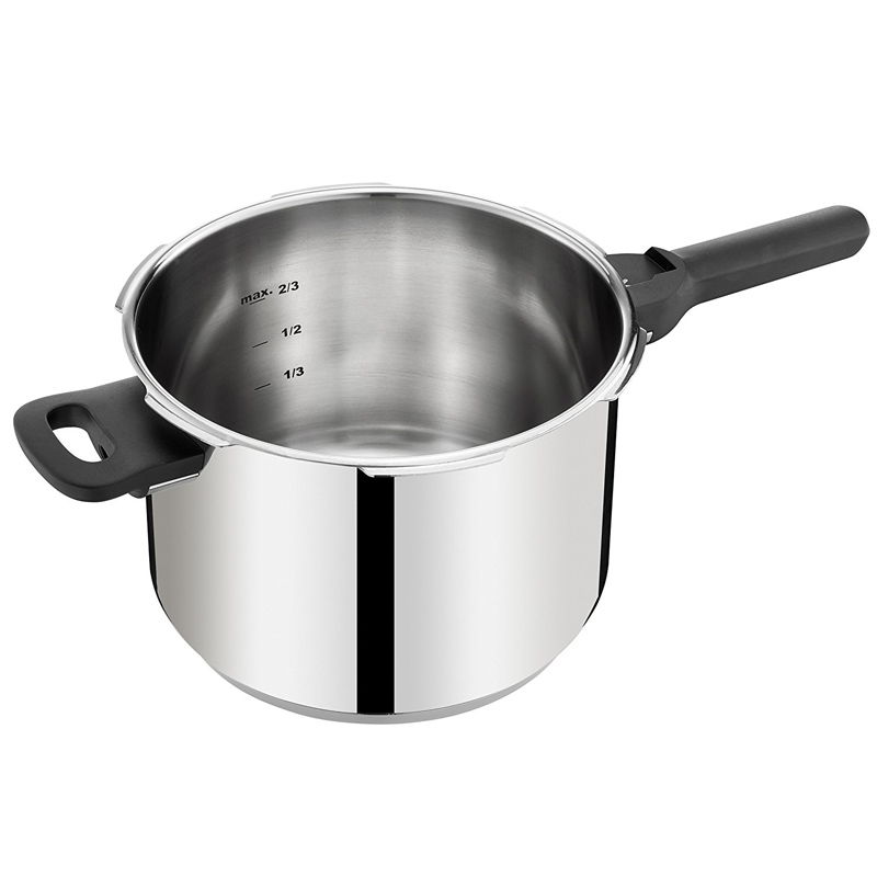 Tefal P25307 Secure 5 Neo Schnellkochtopf 22 cm, 6 L, inklusive Korbeinsatz