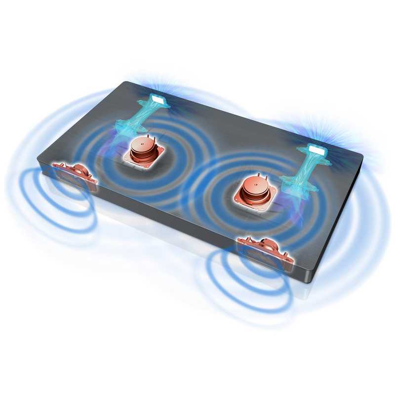 Panasonic SC-HTE180EGS silber Soundplate