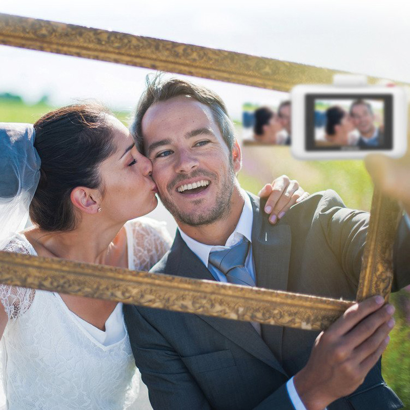 Polaroid Snap Touch Sofortdruck Digitalkamera lila