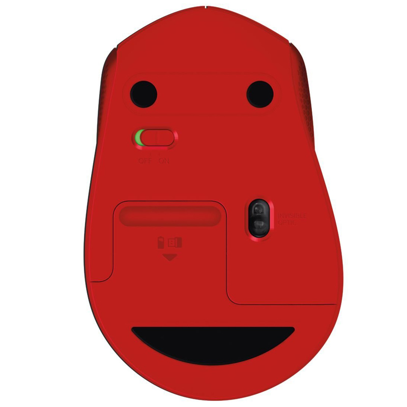 Logitech M330 Silent Plus Maus rot (2.Wahl)