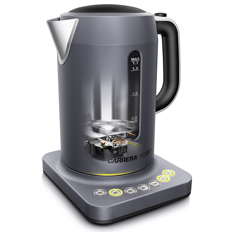 Carrera 551 Wasserkocher mit digitaler Steuerung
