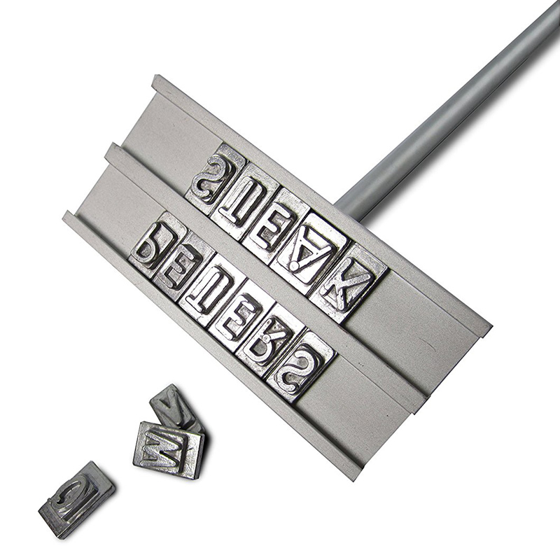 BBQ Grillbrandeisen mit wechselbaren Buchstaben