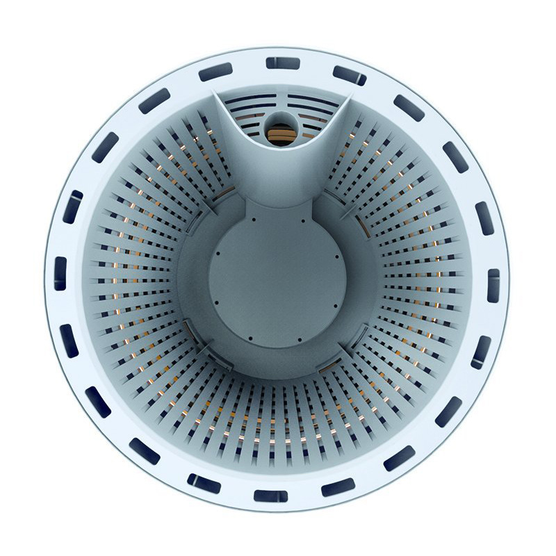 AIRY Pot Blumentopf Luftreinigungssystem in schneeweiß (Cappuccino - braun)