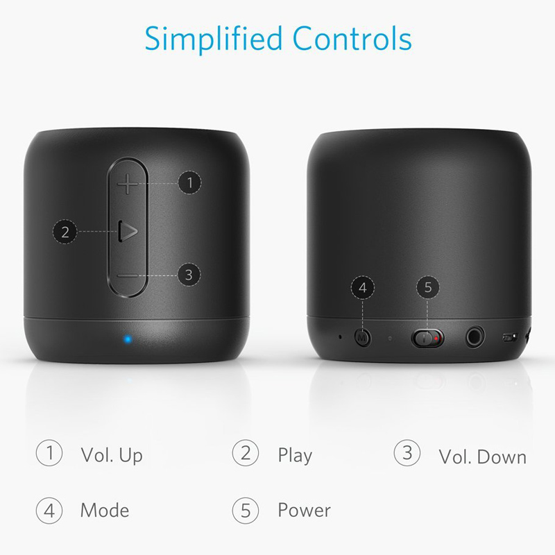 Anker SoundCore Mini Super Mobiler Bluetooth Lautsprecher schwarz