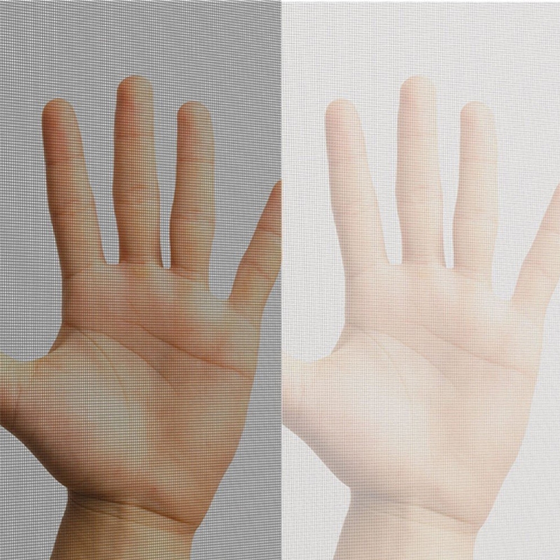 easy life Fenster Fliegengitter Insektenschutz Gaze 150 x 180 cm schwarz anthrazit