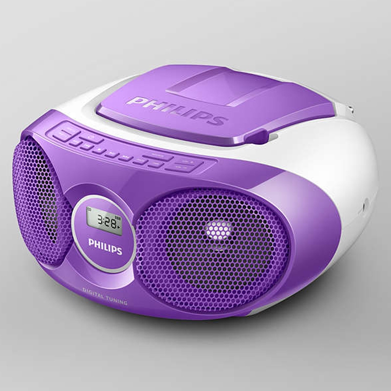 Philips AZ215V/12 CD-Radio violet