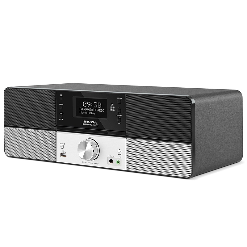 TechniSat DigitRadio 360 CD-Digitalradio schwarz