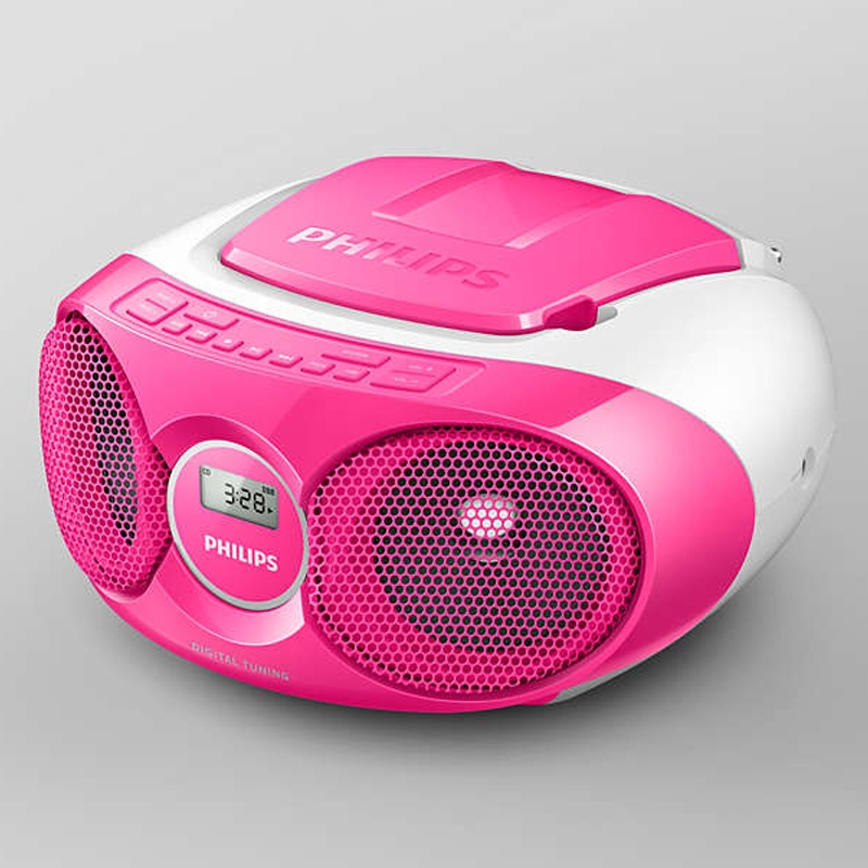 Philips AZ215C/12 CD-Radio pink