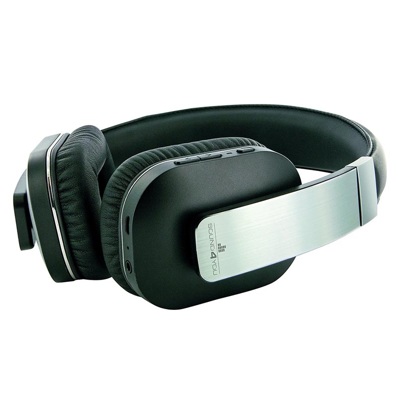 Schwaiger KH610BT 513 Bluetooth 4.0 Bügelkopfhörer silber/schwarz