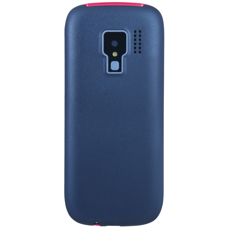 Beafon Classic Line C140 Handy Dual-SIM schwarz rot