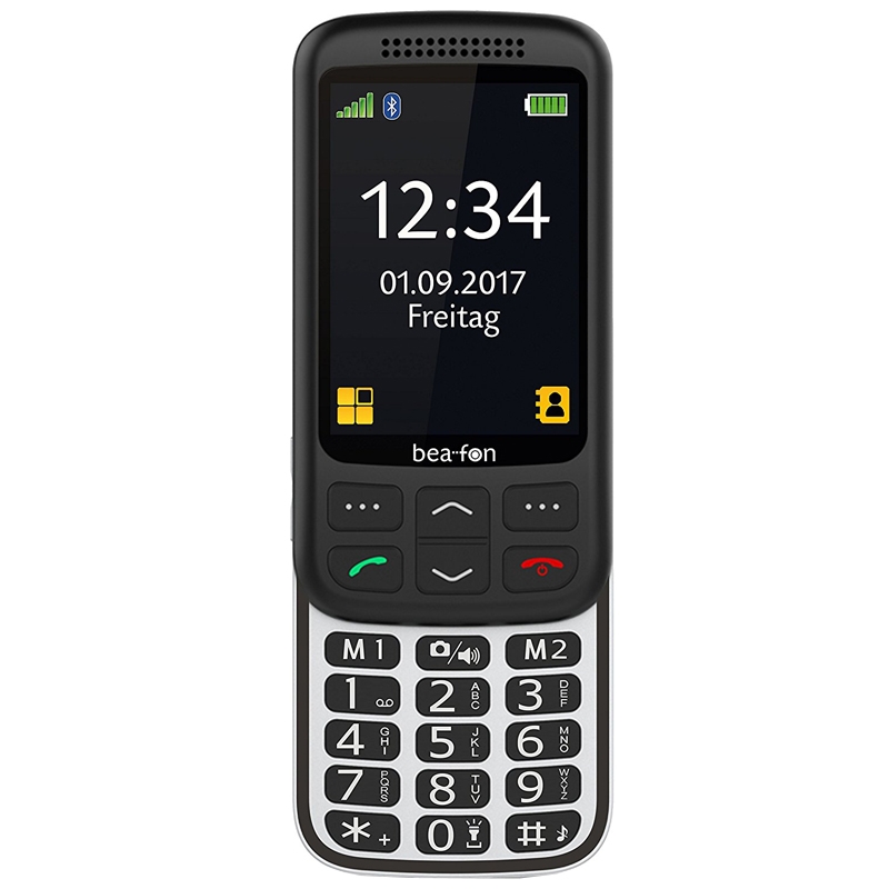 Beafon SL750 Seniorentelefon Slider schwarz