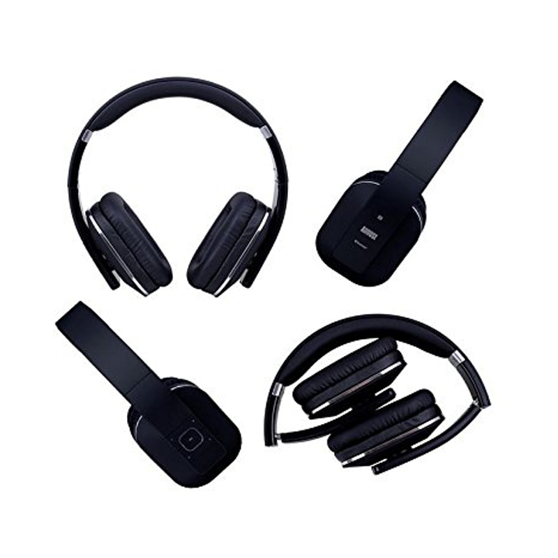 August EP650B Bluetooth NFC Kopfhörer schwarz