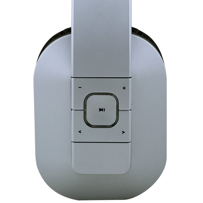 August EP650S Bluetooth NFC Kopfhörer silber