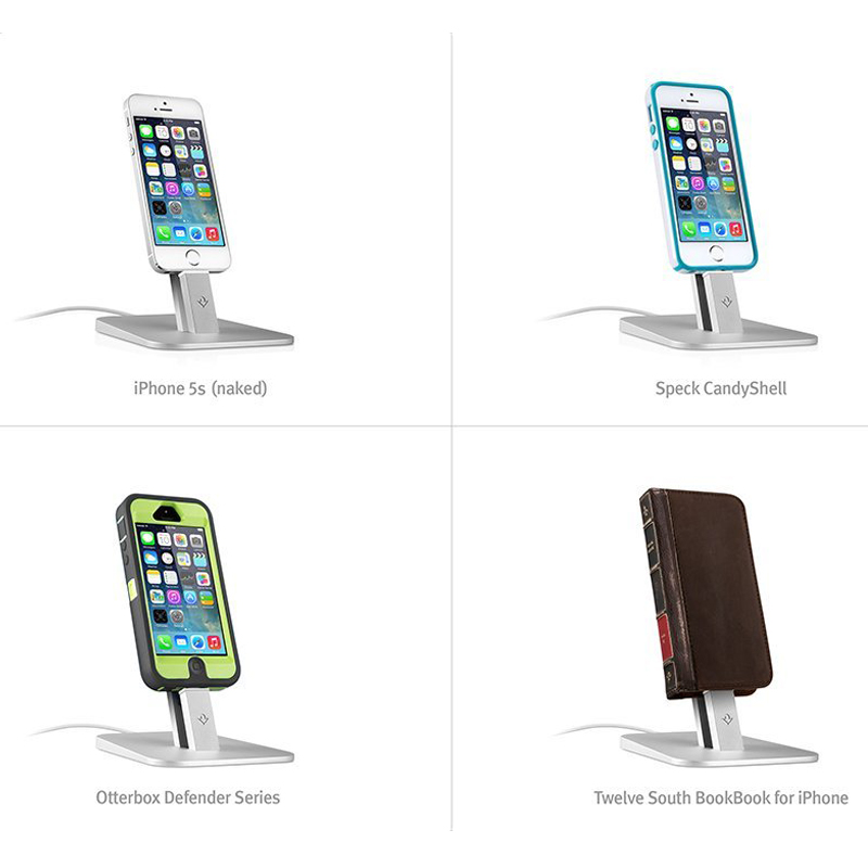 Twelve South HiRise Desktop Stand schwarz für iPhone, iPad mini und iPod touch