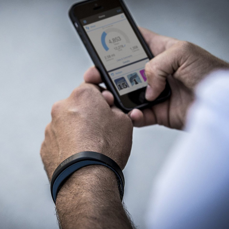 Garmin vivosmart small mit Brustgurt grau Fitnessband