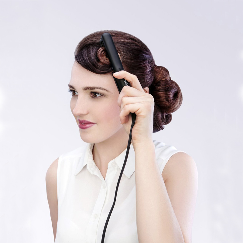 Braun ST 100 Satin Hair 1 schwarz Mini-Haarglätter