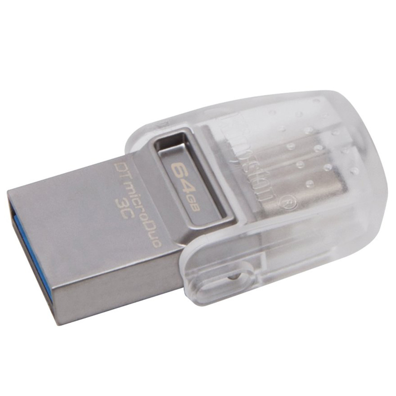 Kingston 64GB DT microDuo 3C USB3.0/3.1 USB-Stick