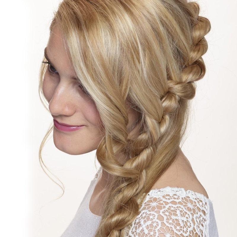 BaByliss Twist Secret TW1000E Lockenstab schwarz-pink Ausstellungsgerät