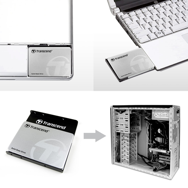 Transcend SSD370S 256GB SSD interne Festplatte