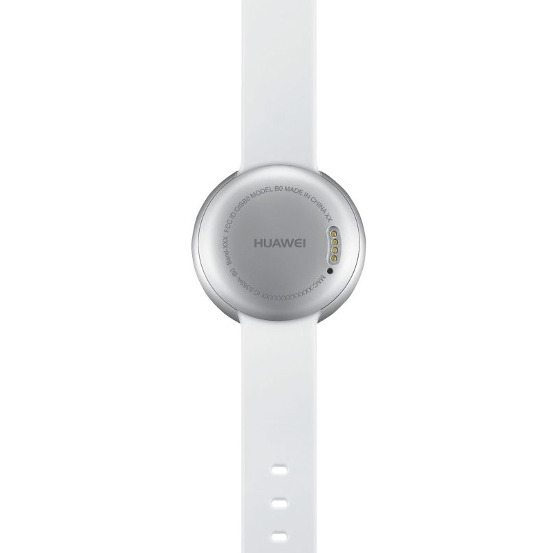 Huawei Band Smartwatch mit kurzem Armband weiß