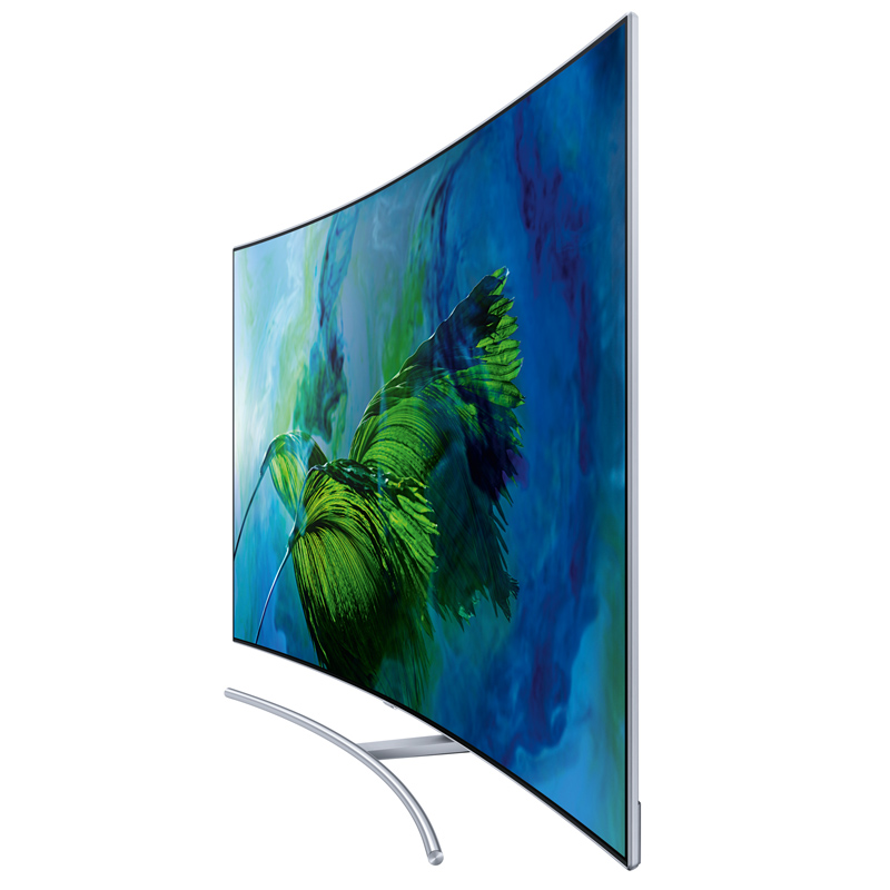 Samsung QE75Q8CGMTXZG 189 cm (75 Zoll) Curved-4K-LED-TV (Premium-Modell)