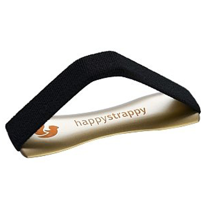 Happy Strappy Smartphone Fingerhalter gold