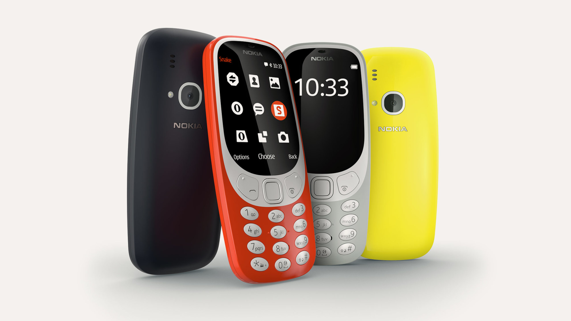 Nokia 3310 Retro Dual SIM Handy rot