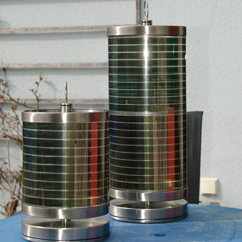 STOOL +SOL Tischleuchte hoch, Edelstahl